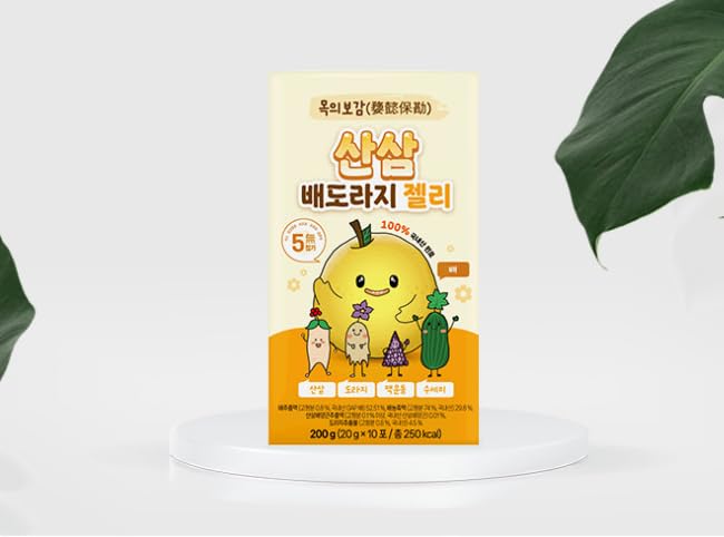 Korean Pear Jelly Sticks 10-Pack