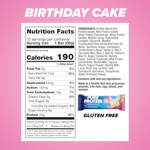 High Protein Bars 12-Pack