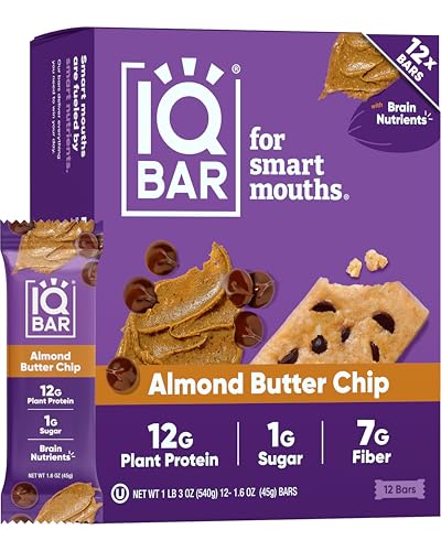 Plant Protein Bars for Focus & Energy