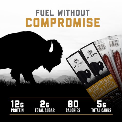 Bison Protein Snack Sticks 24-Pack
