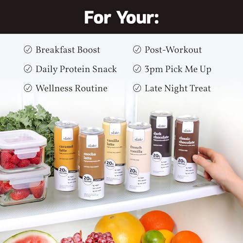Slate Milk - High Protein Milk Shake and Iced Coffee