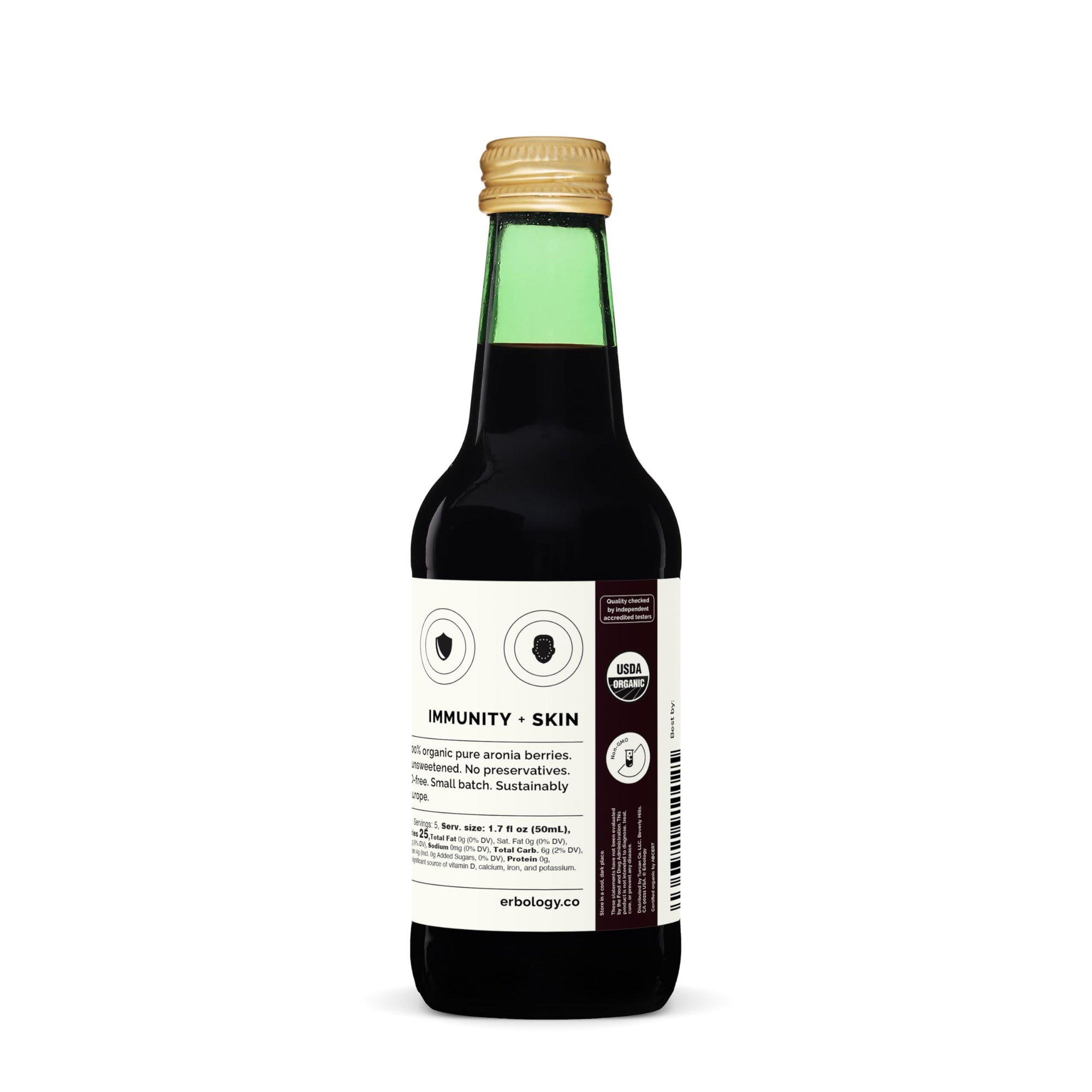 100% Organic Aronia Berry Juice 8.5 fl oz