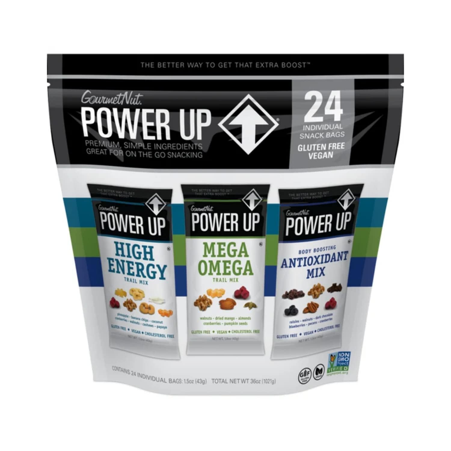 Mega Omega Trail Mix 26 oz