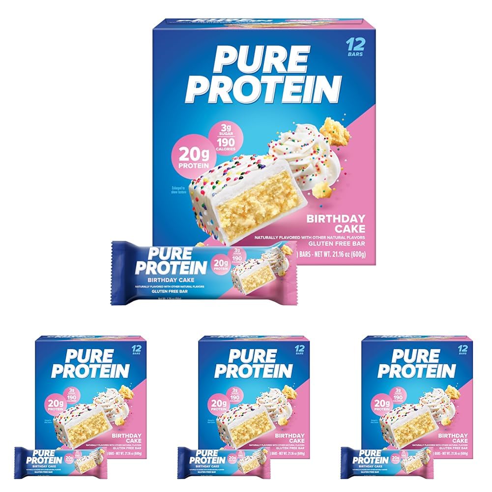High Protein Bars 12-Pack