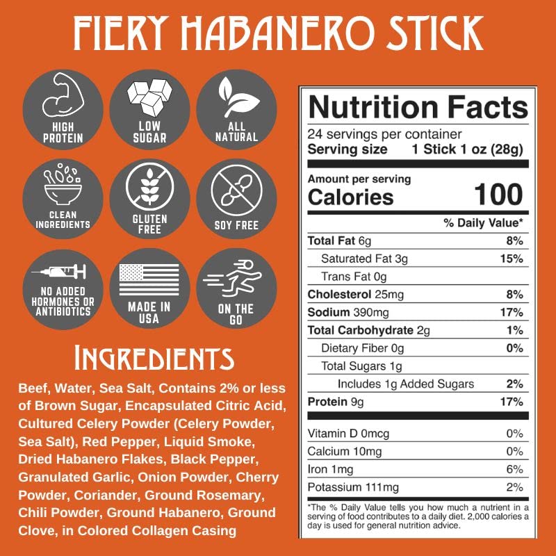 Protein Jerky Meat Sticks Pack