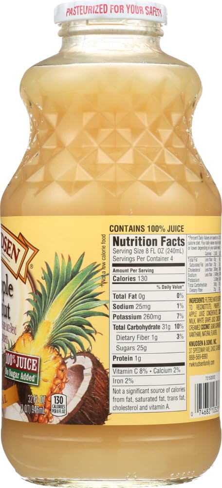 Pineapple Coconut Juice 32 oz