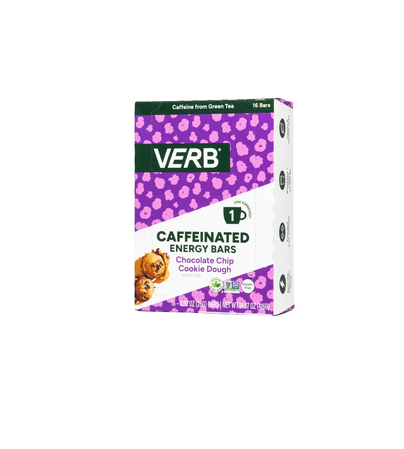Caffeinated Protein Bars 12-Pack