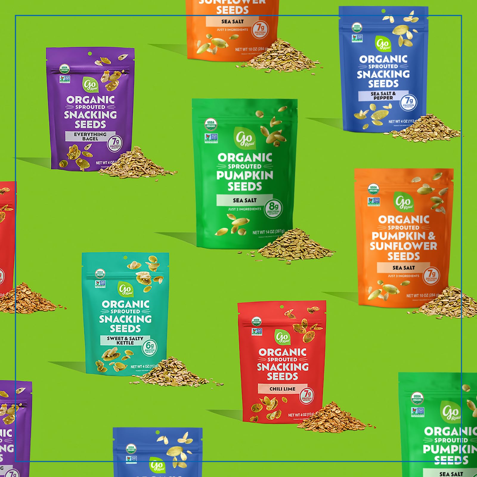 Go Raw Family Sized Pumpkin Seeds