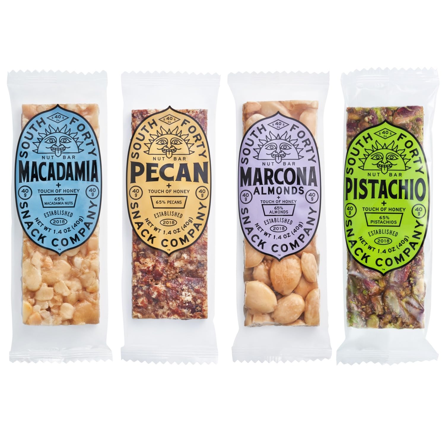 South 40 Snacks Crunchy Nut Bars