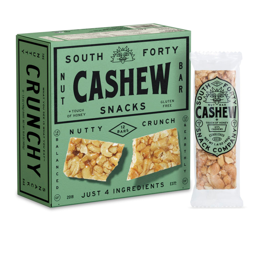 South 40 Snacks Crunchy Nut Bars