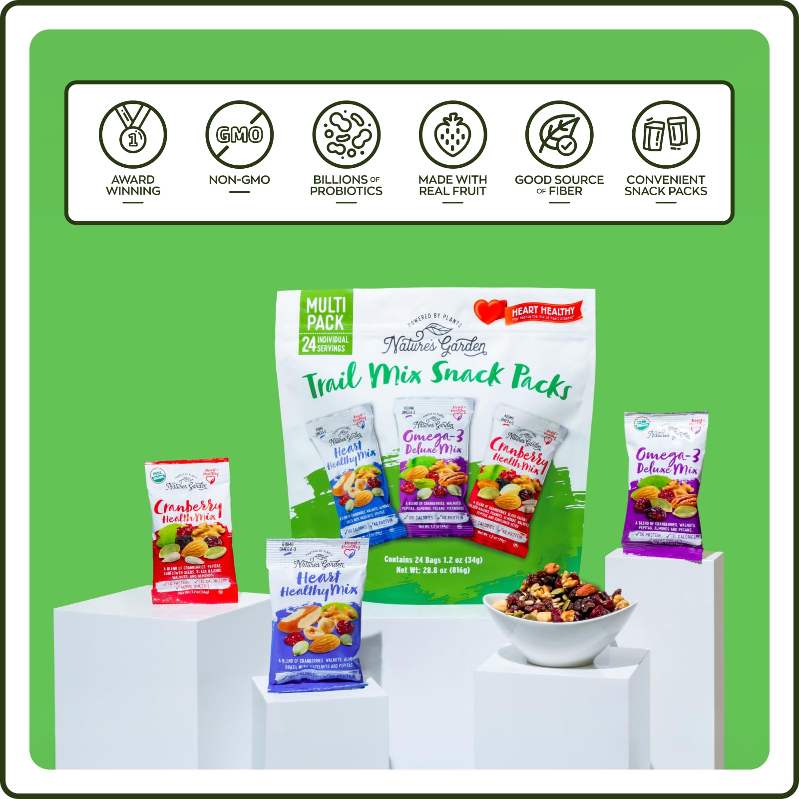 Trail Mix Snack Pack 48-Pack