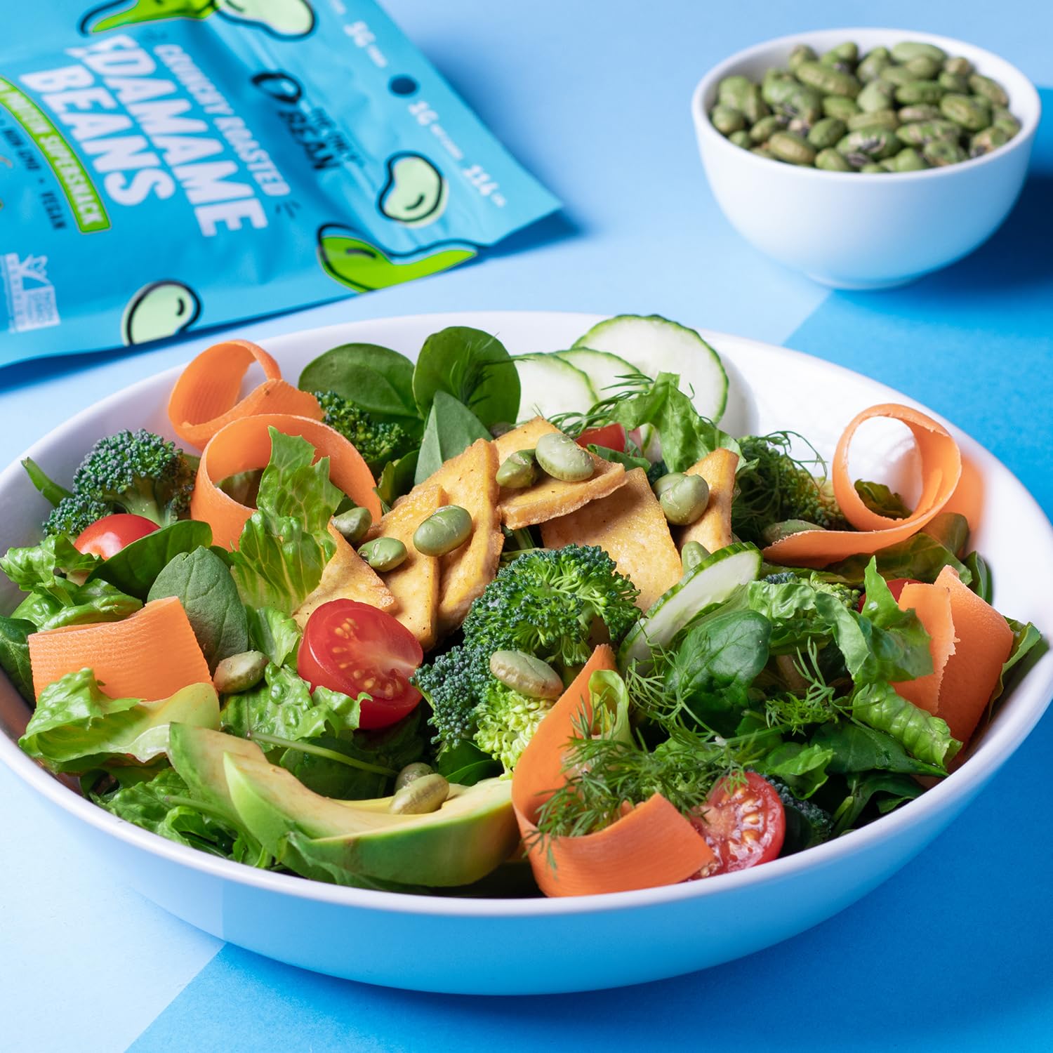 Crunchy Roasted Edamame Snacks 10-Pack