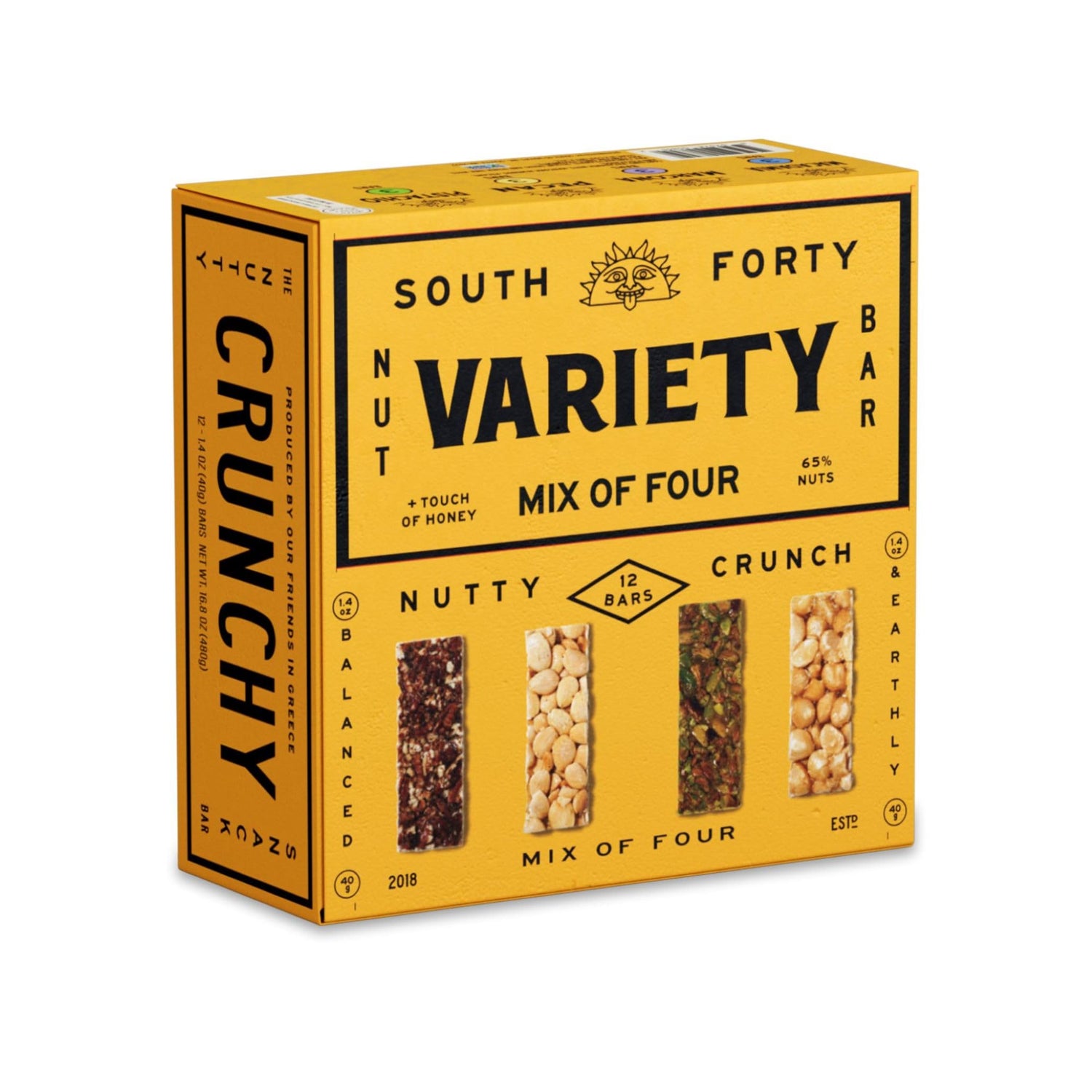 South 40 Snacks Crunchy Nut Bars