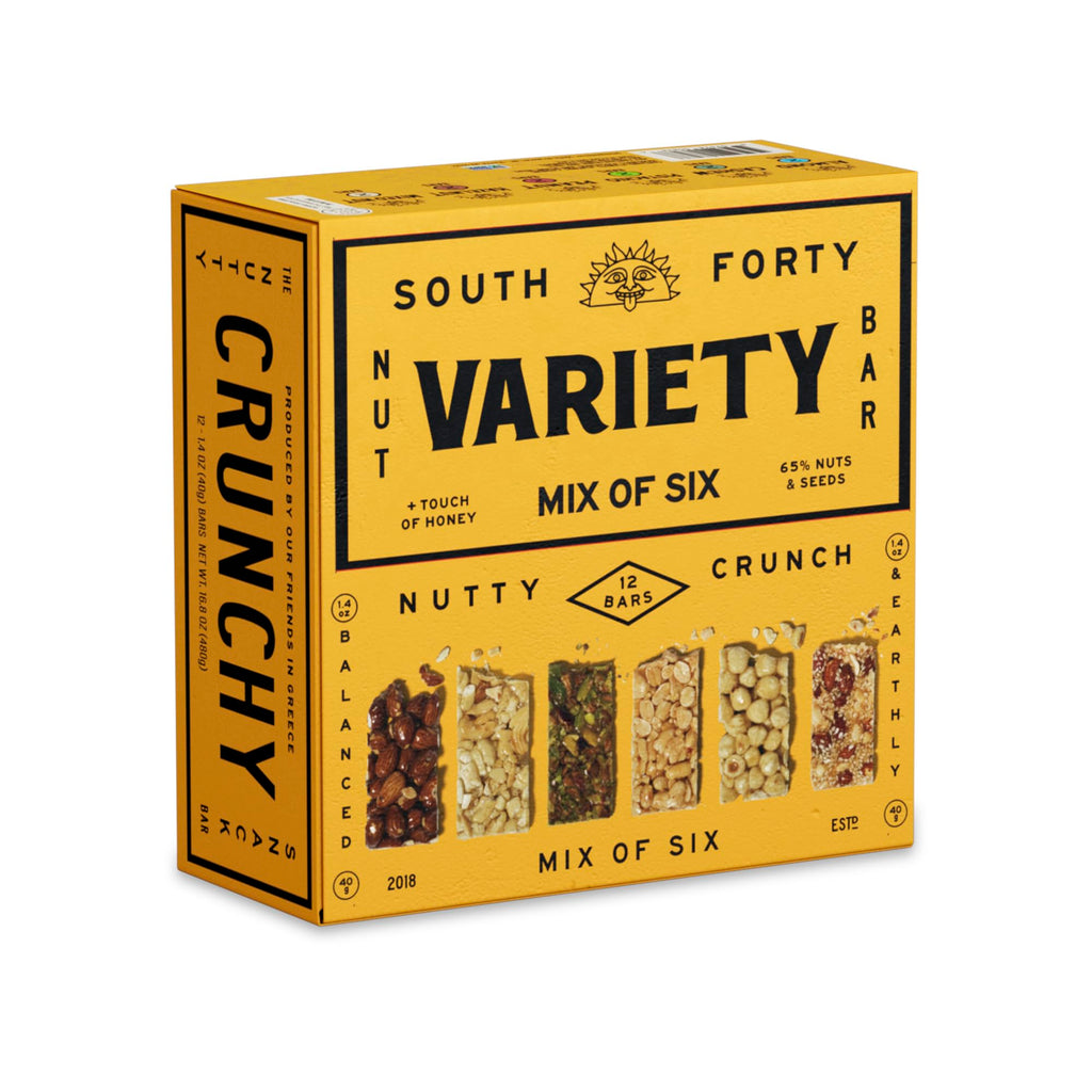 South 40 Snacks Crunchy Nut Bars