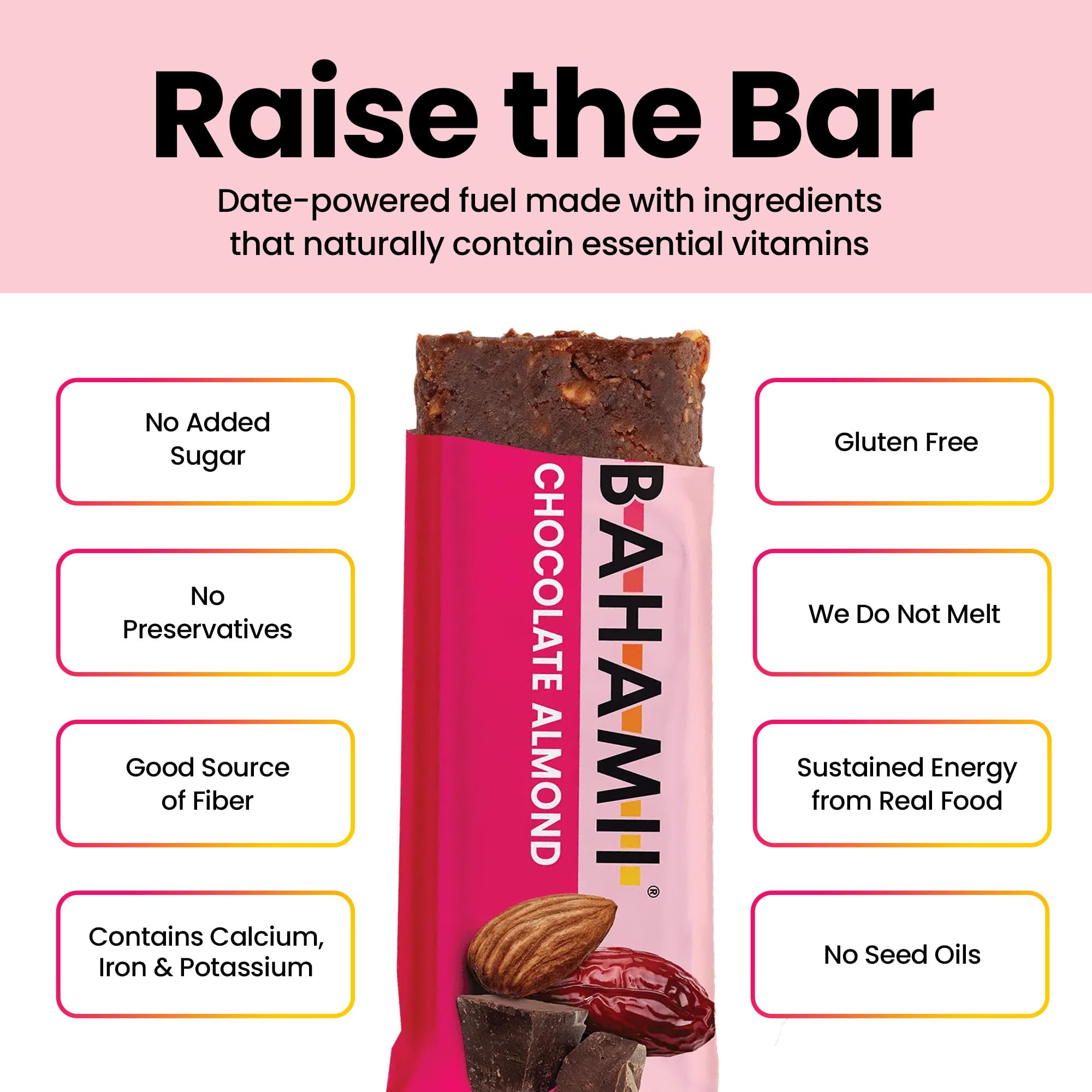 Organic Nuts & Date Bars 6-Pack