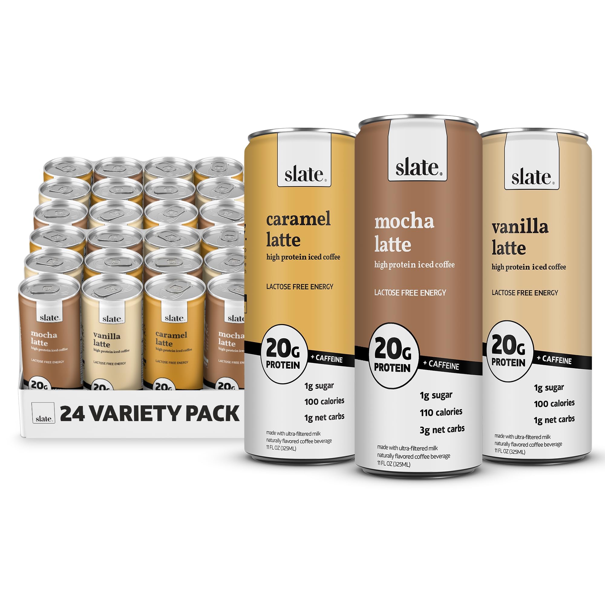 Slate Milk - High Protein Milk Shake and Iced Coffee