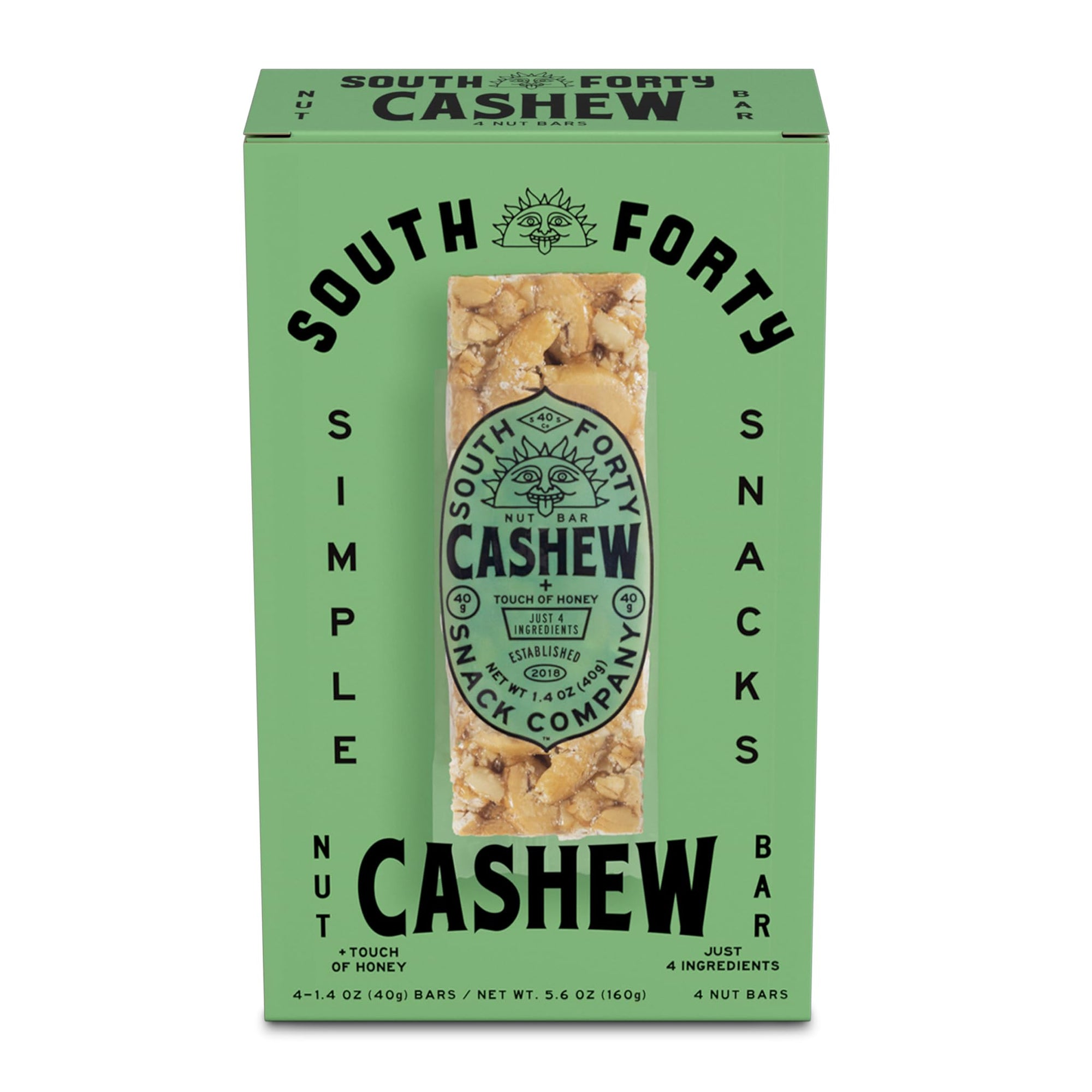 South 40 Snacks Crunchy Nut Bars