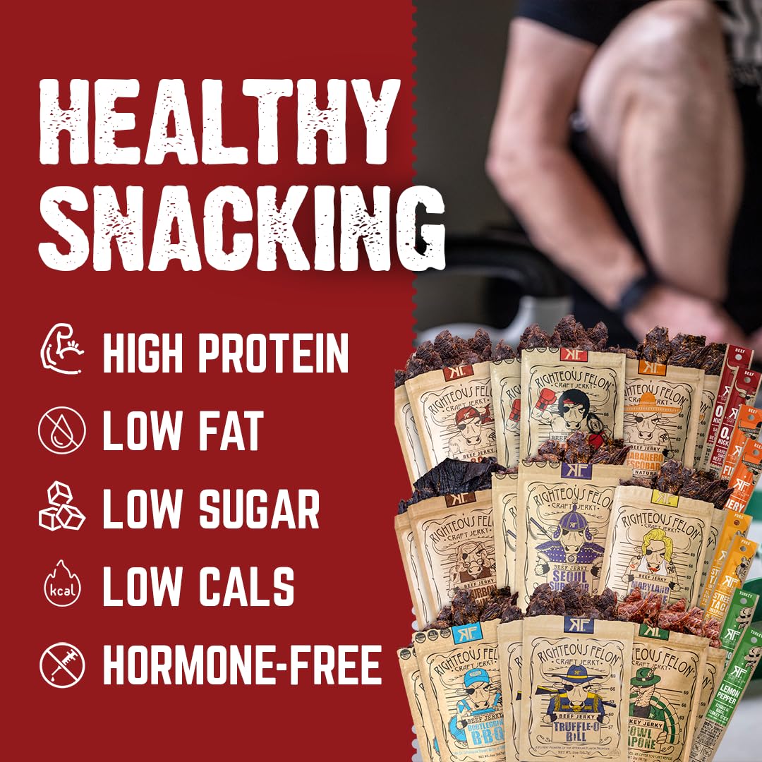 Beef Jerky Protein Snack Bundle