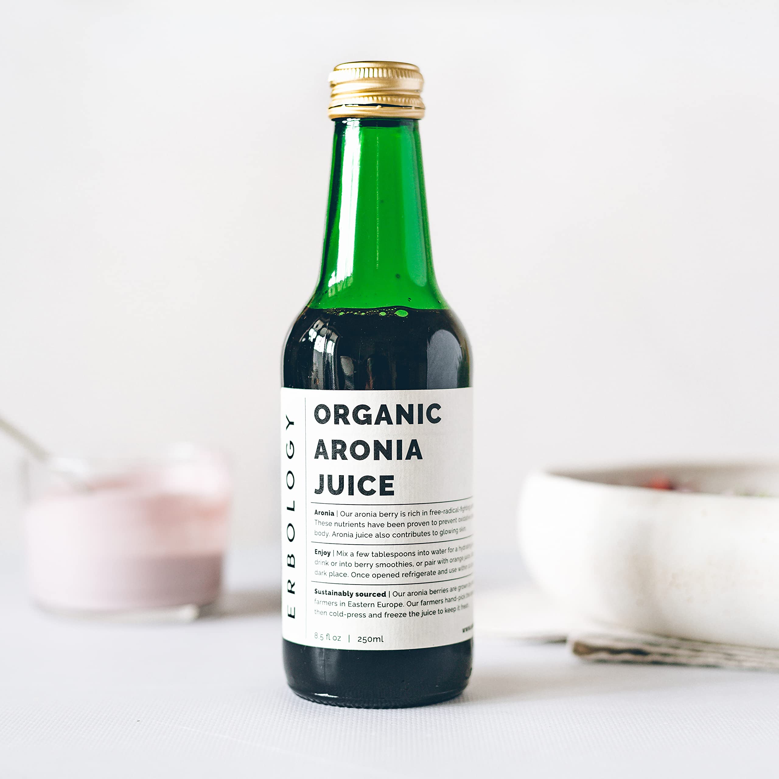 100% Organic Aronia Berry Juice 8.5 fl oz