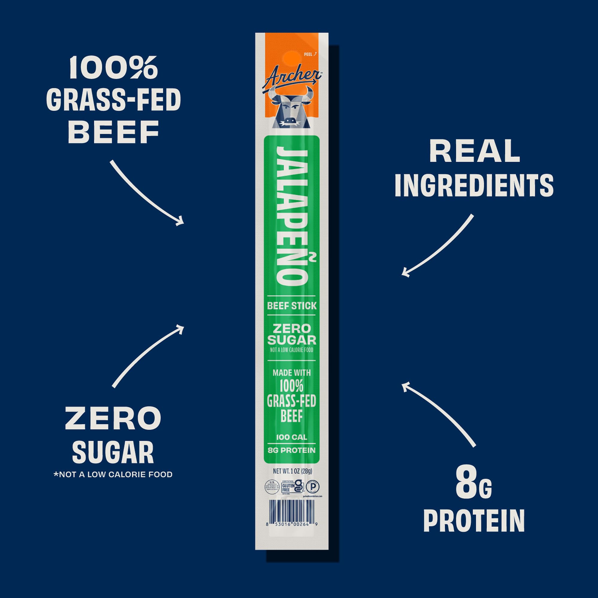 Country Archer Beef Jerky Sticks - 1 Ounce