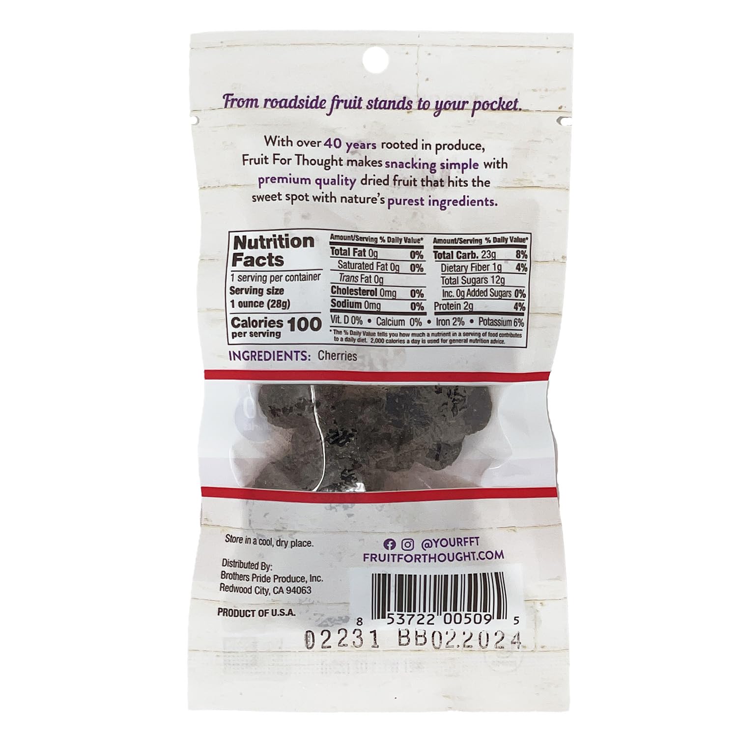 Fruit for Thought Dried Fruit