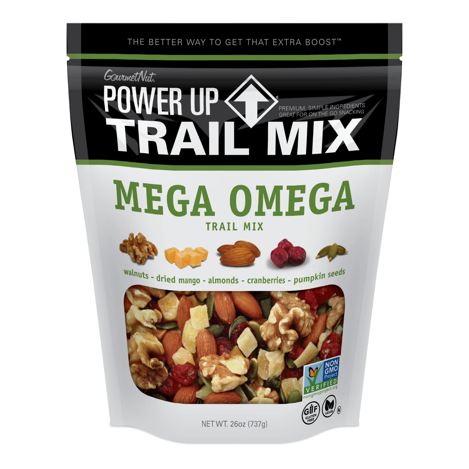 Mega Omega Trail Mix 26 oz