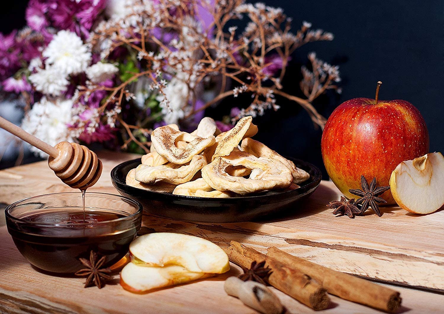 Organic Dried Apple Rings