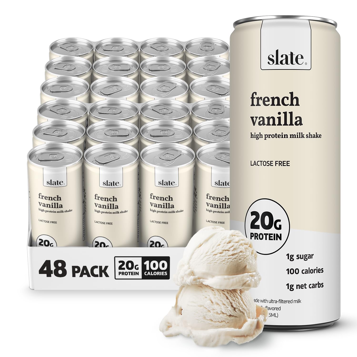 Slate Milk - High Protein Milk Shake and Iced Coffee