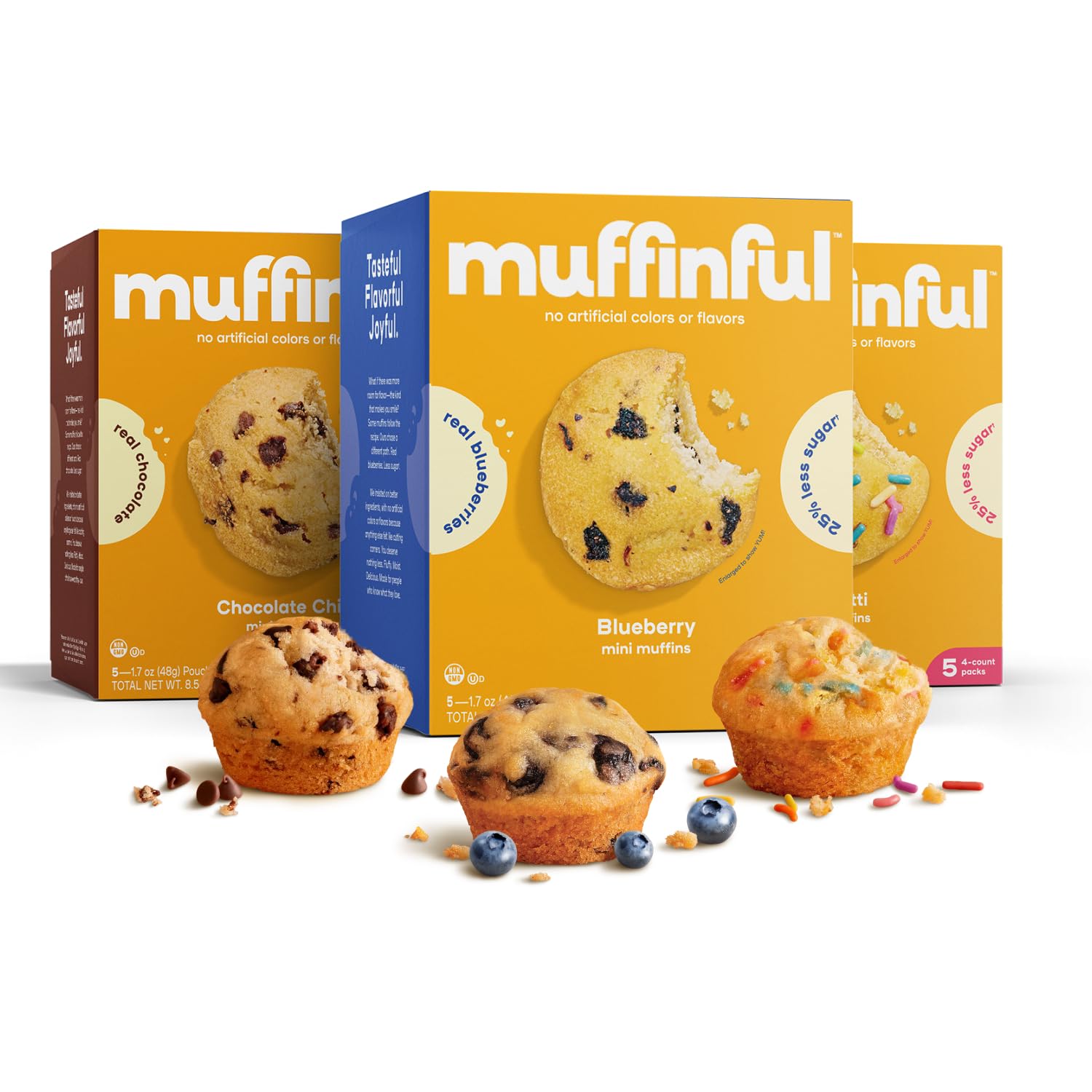 Mini Muffins Variety Pack 60-Pack