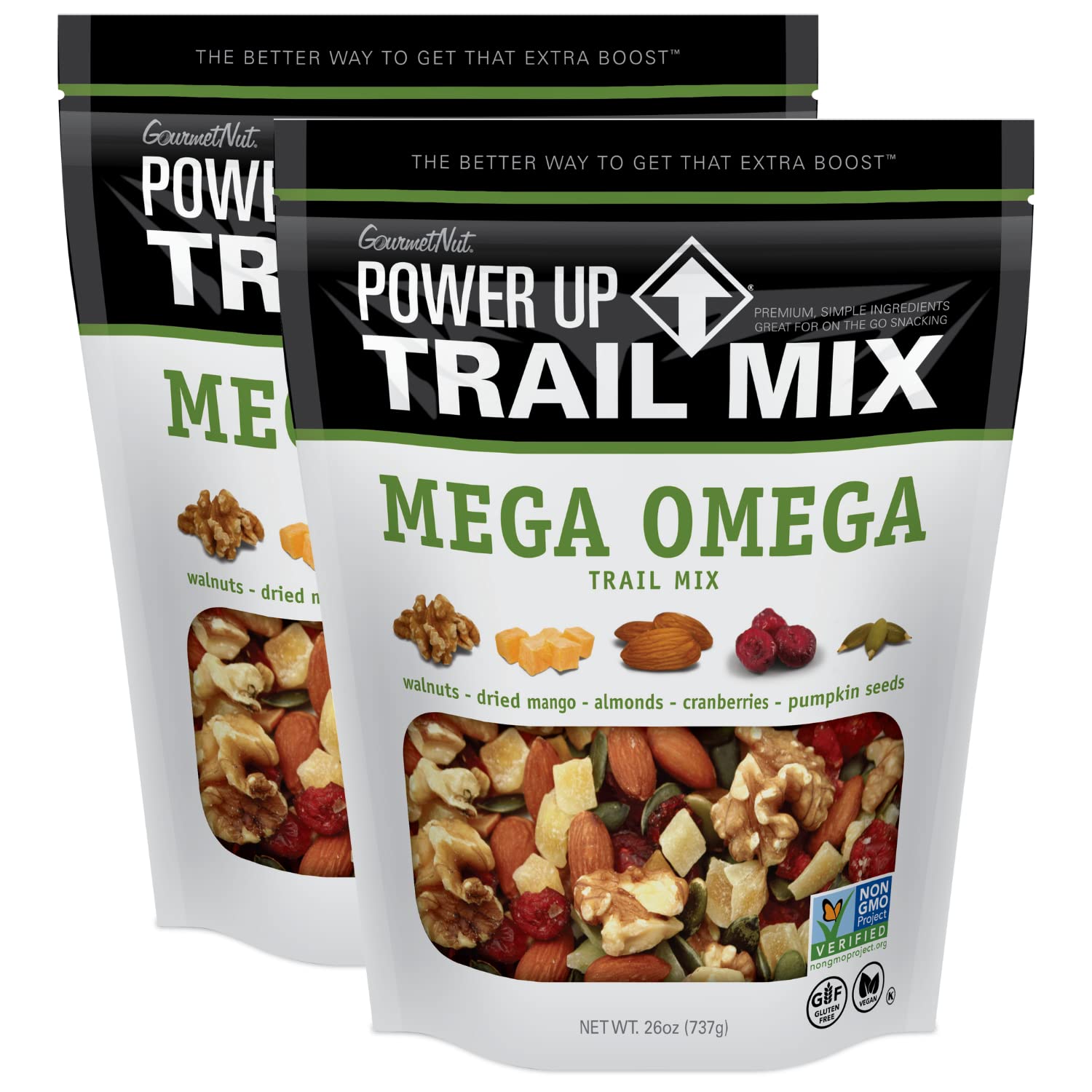 Mega Omega Trail Mix 26 oz