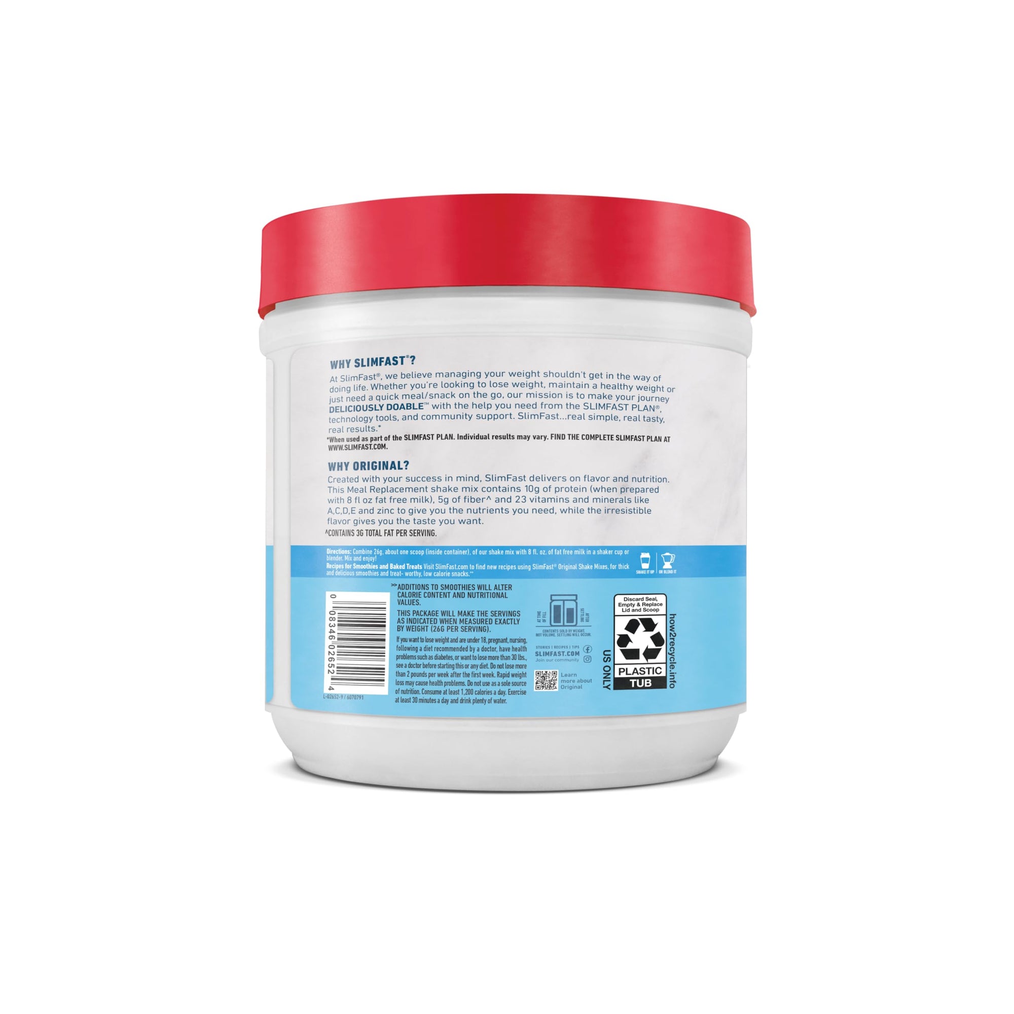 SlimFast Original Meal Replacement Powder