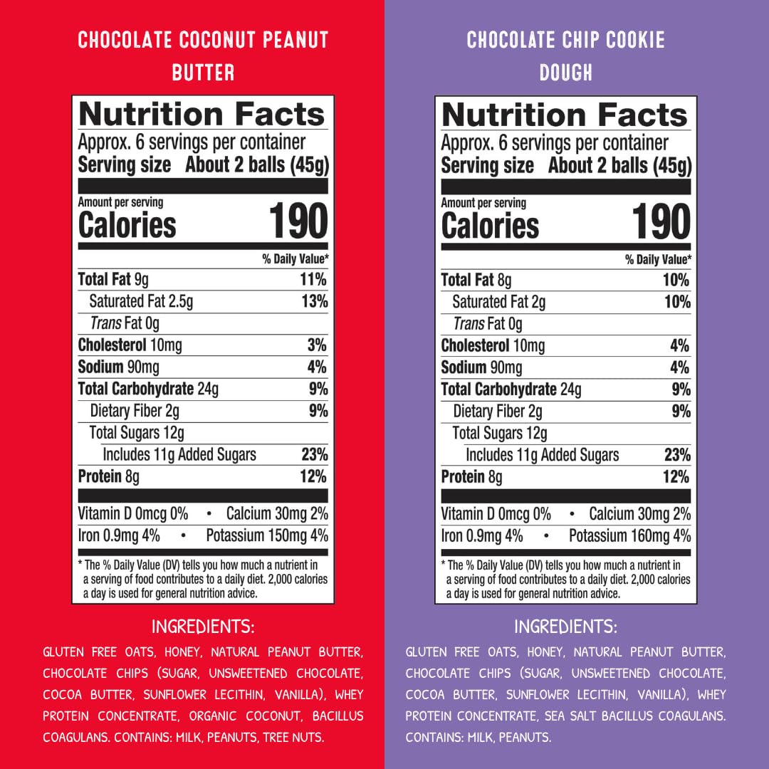 Whole Food Protein Balls Variety Pack