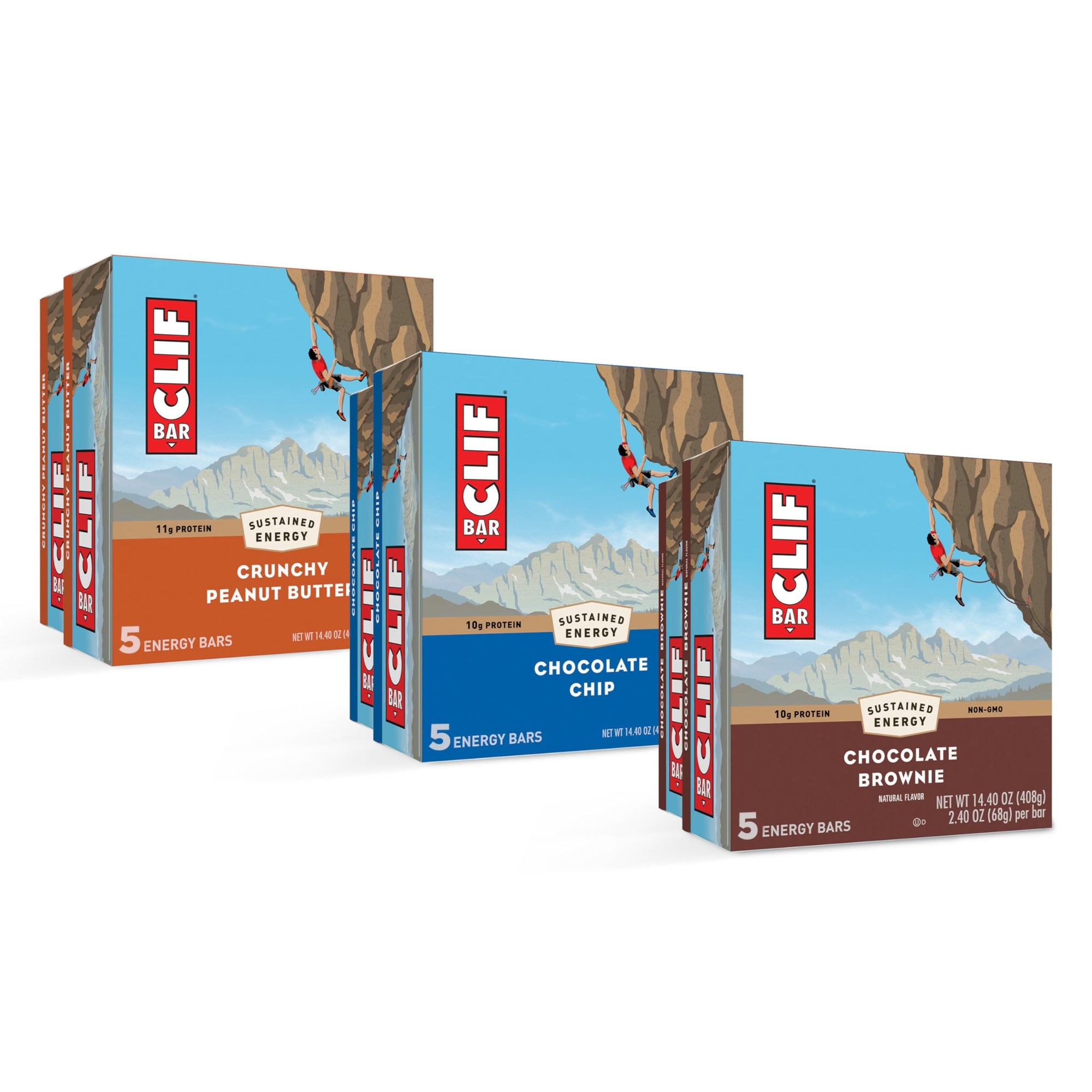 Energy Bar Variety Pack 30-Pack