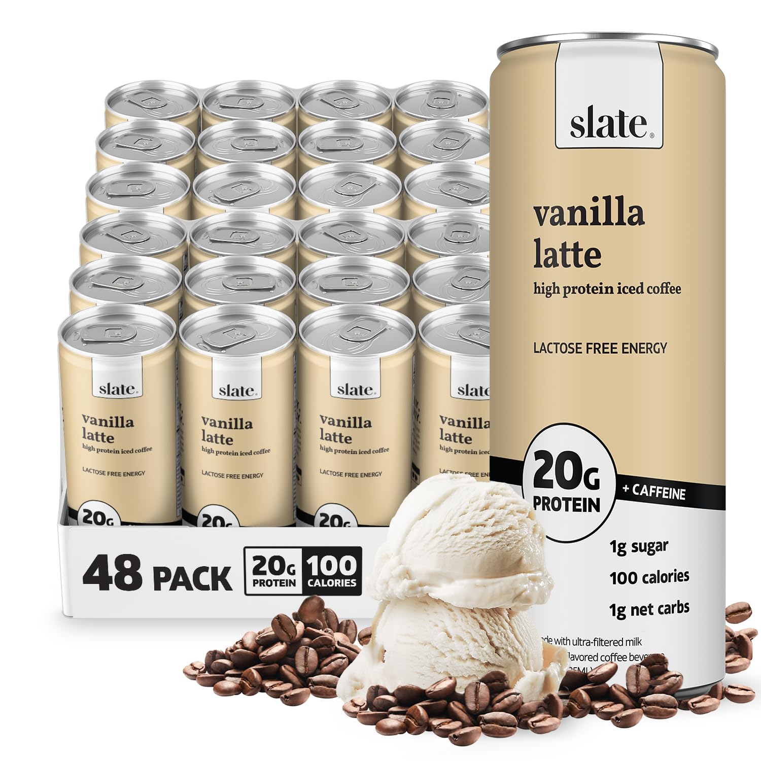 Slate Milk - High Protein Milk Shake and Iced Coffee