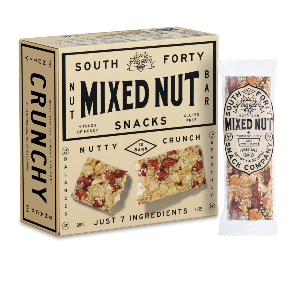 South 40 Snacks Crunchy Nut Bars