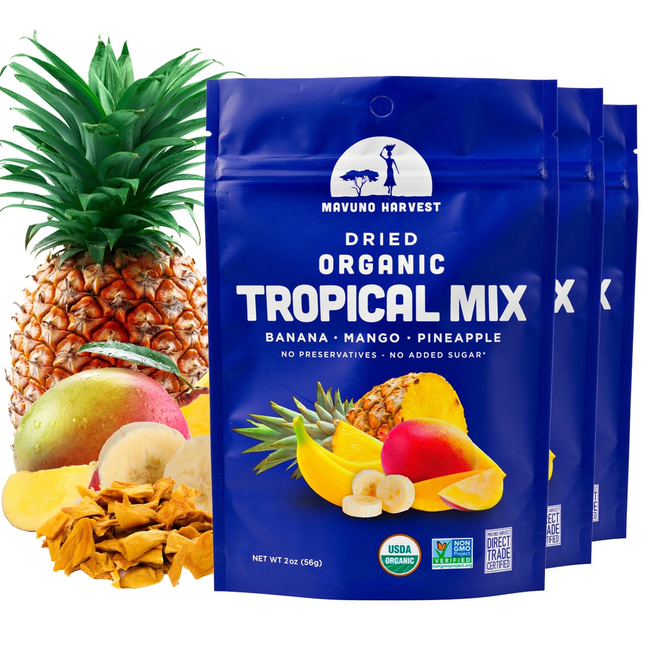 Mavuno Harvest Direct Trade Organic Dried Fruit