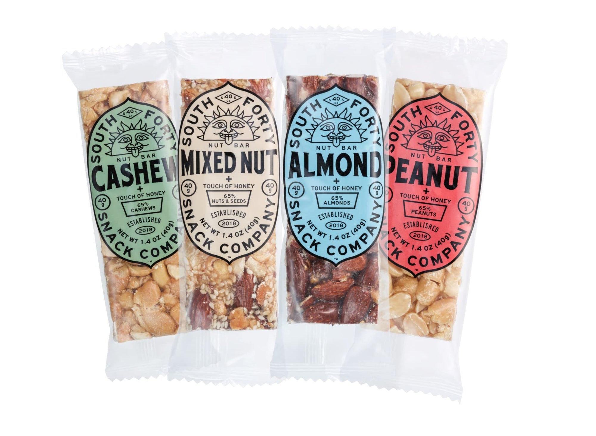 South 40 Snacks Crunchy Nut Bars