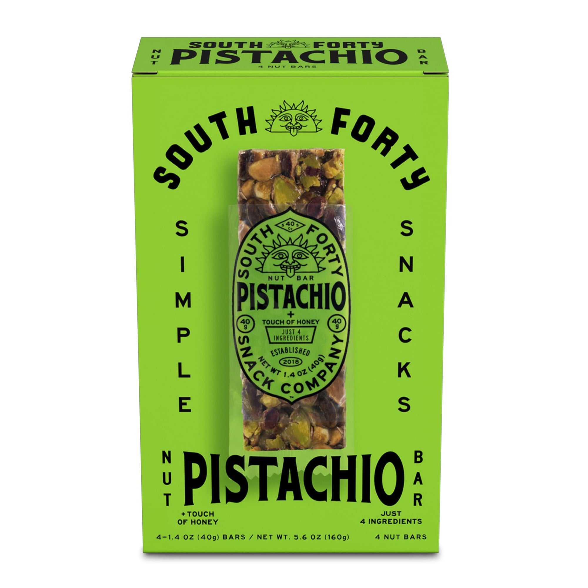 South 40 Snacks Crunchy Nut Bars