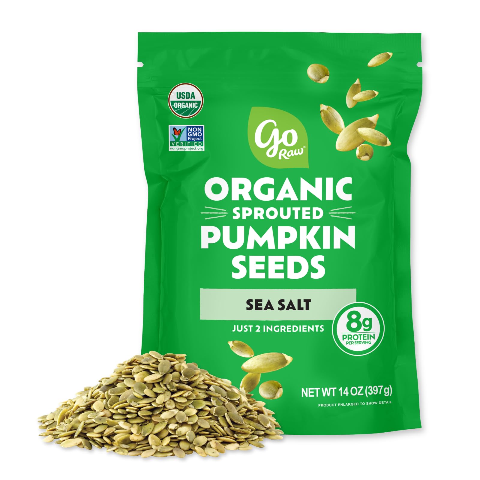 Go Raw Family Sized Pumpkin Seeds