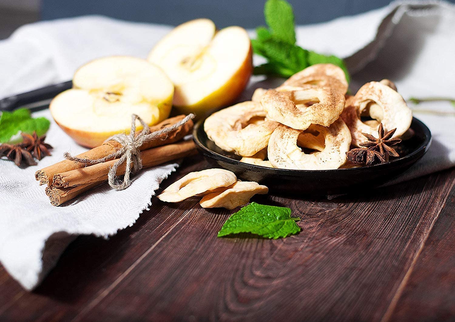 Organic Dried Apple Rings