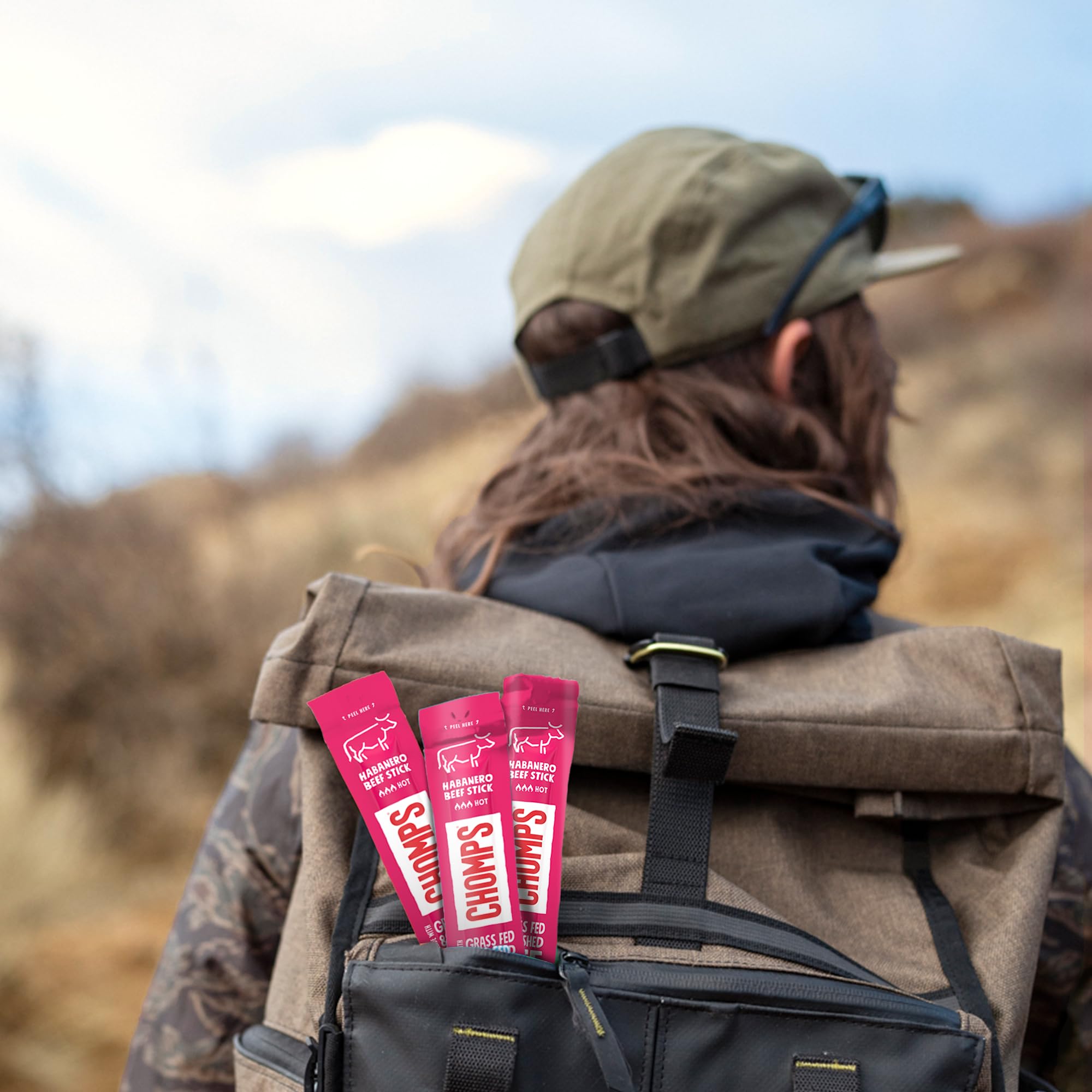 CHOMPS Original Beef Jerky Snack Sticks