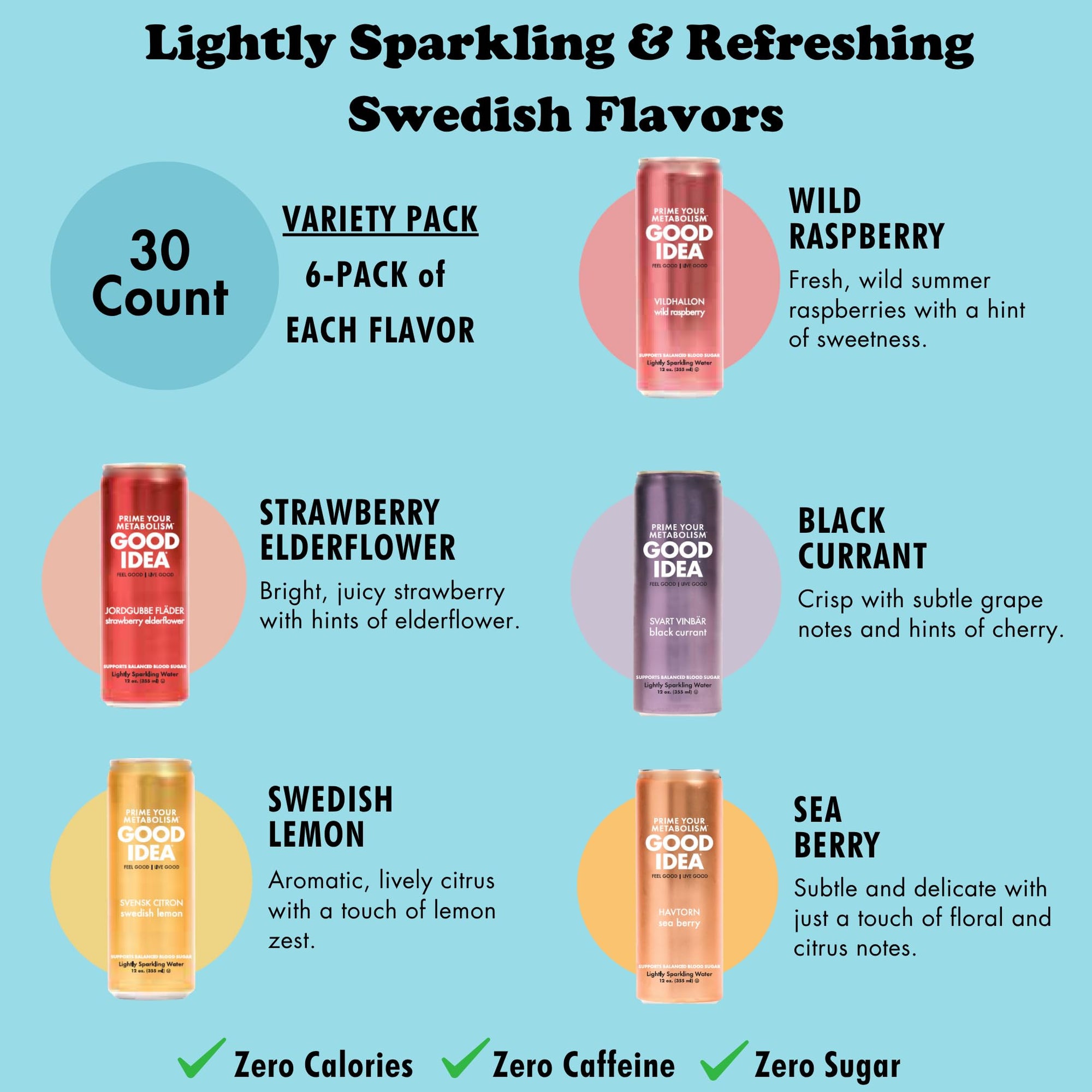 GOOD IDEA - Functional Sparkling Water