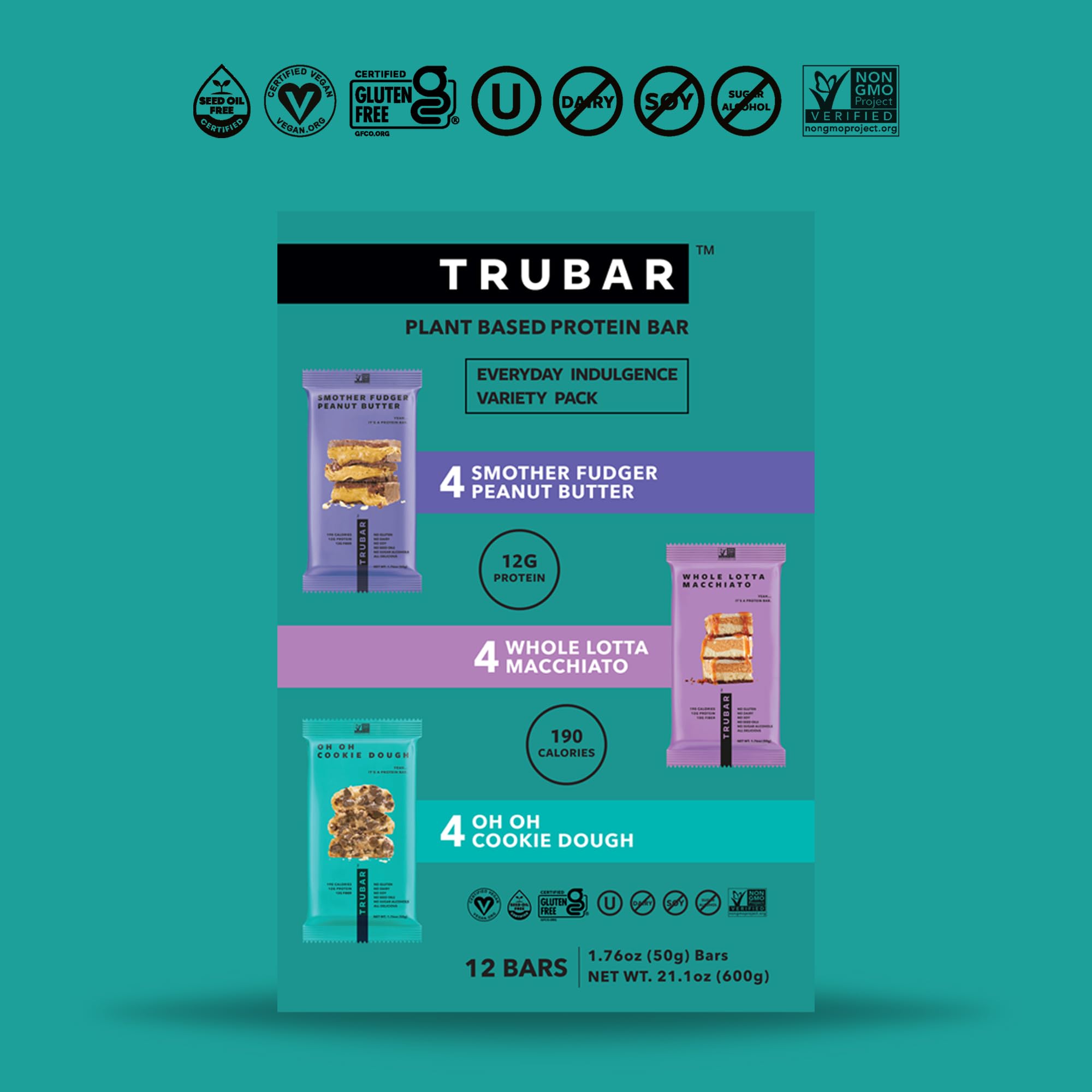 TRUBAR Vegan Protein Bar