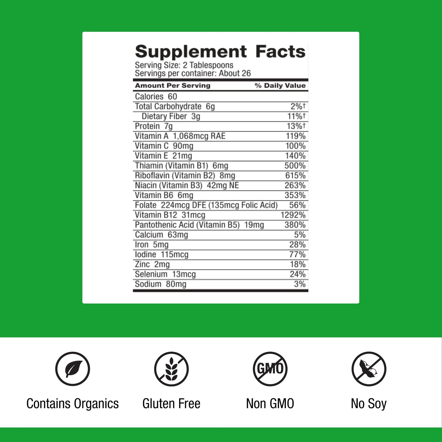 Daily Superfood Supplement