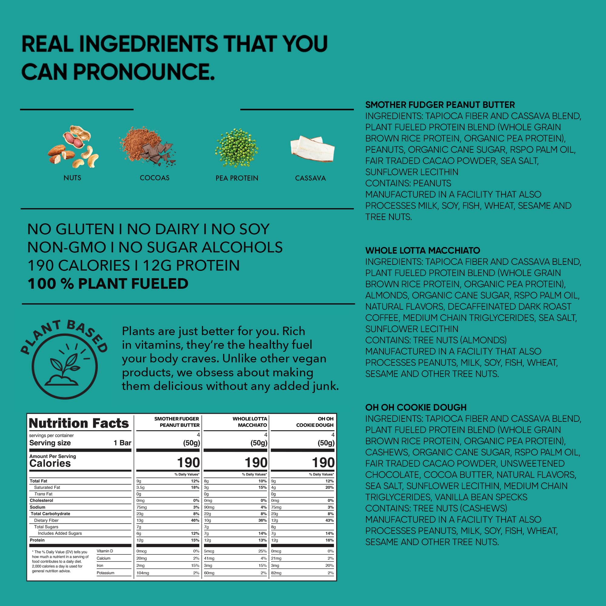 TRUBAR Vegan Protein Bar