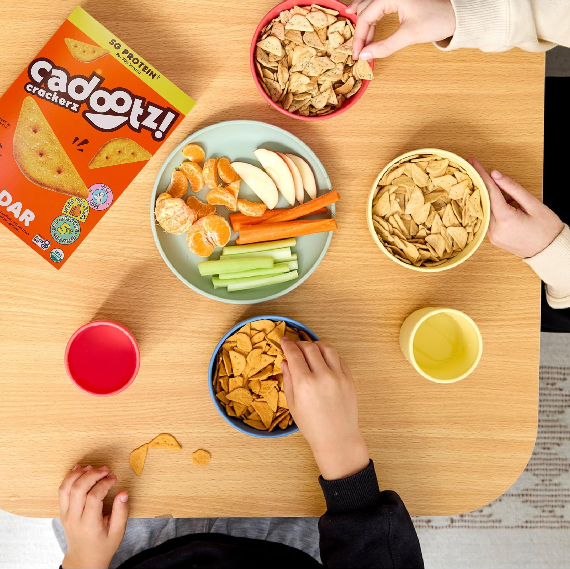 Organic Kids Protein Crackers 6-Pack