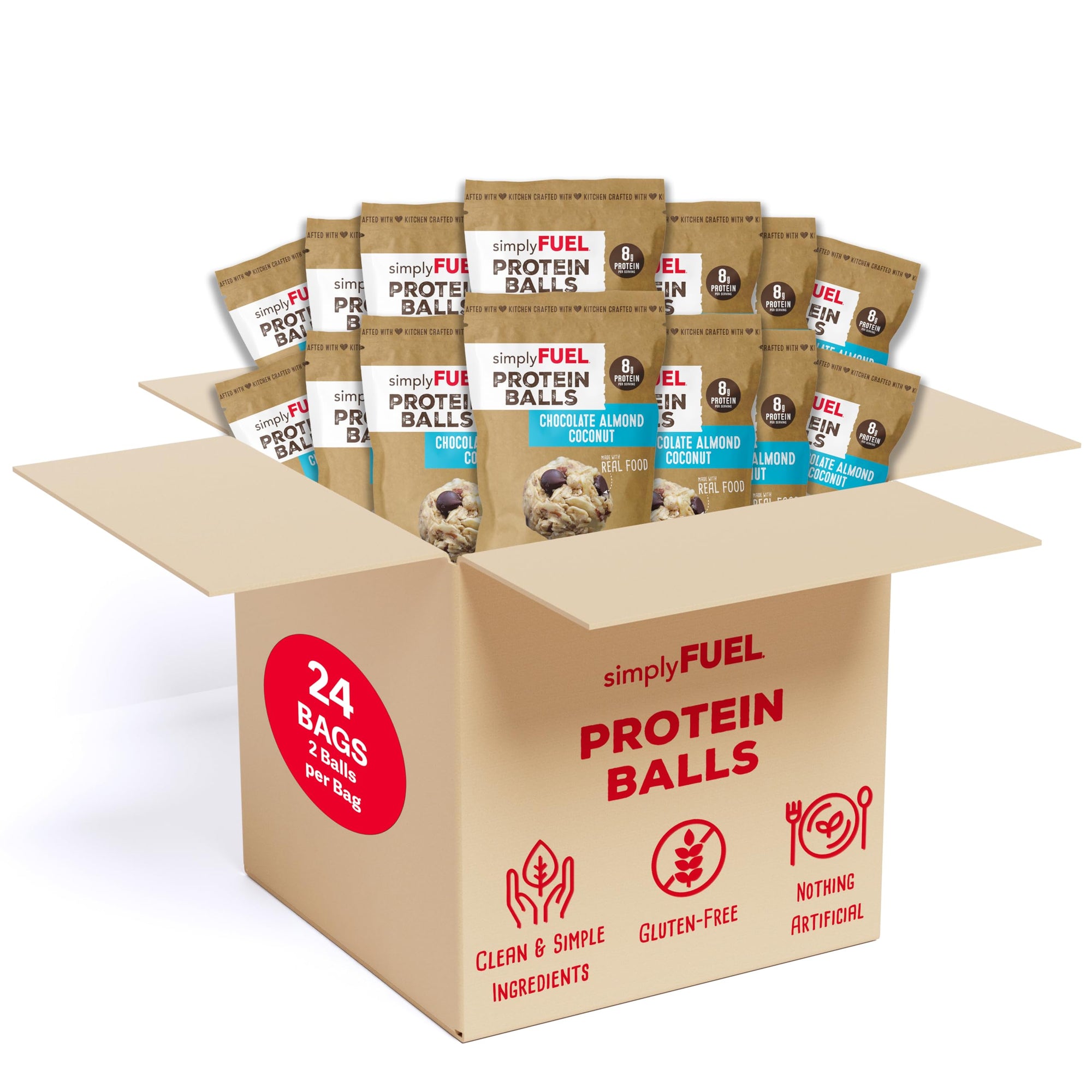 Whole Food Protein Balls 24-Pack