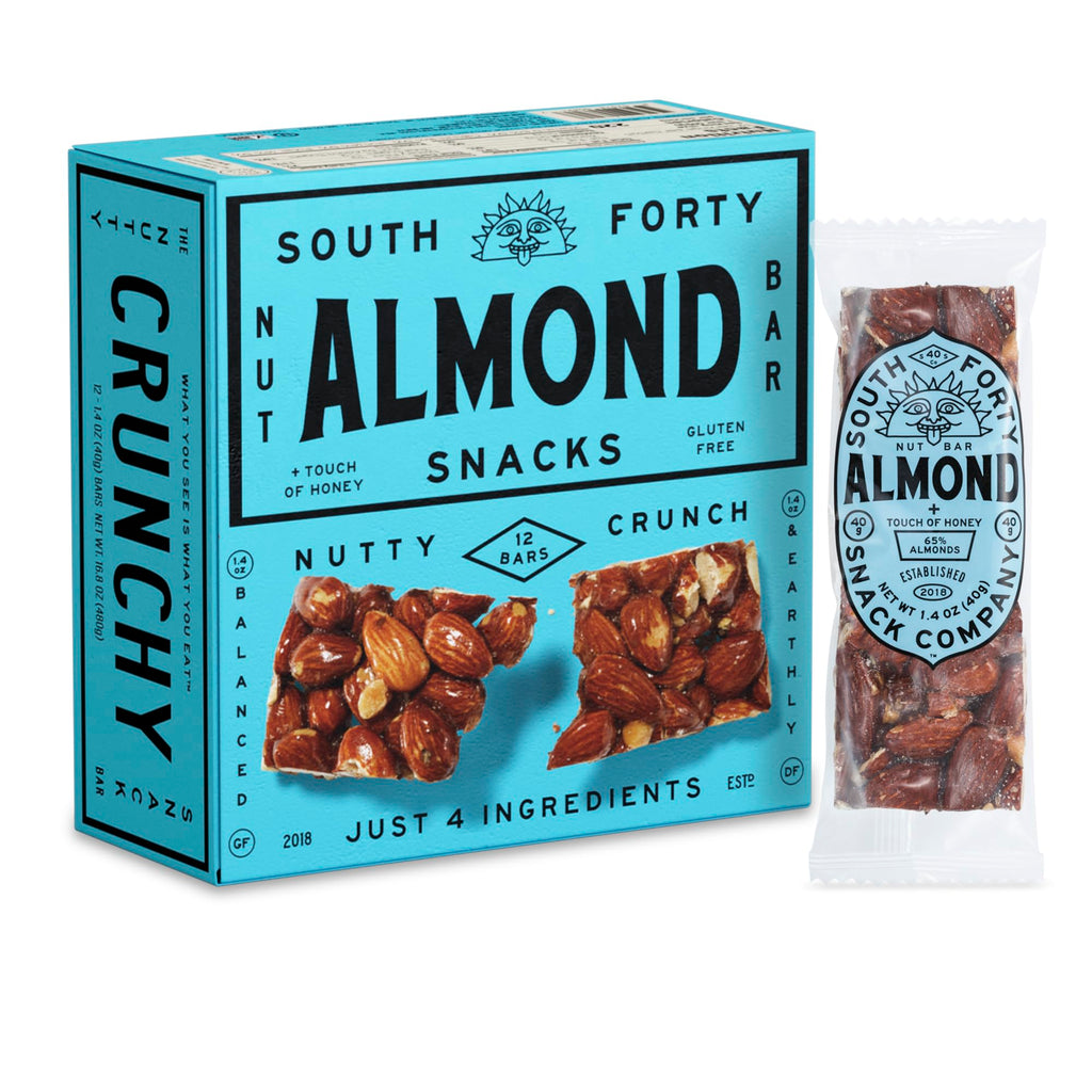 South 40 Snacks Crunchy Nut Bars