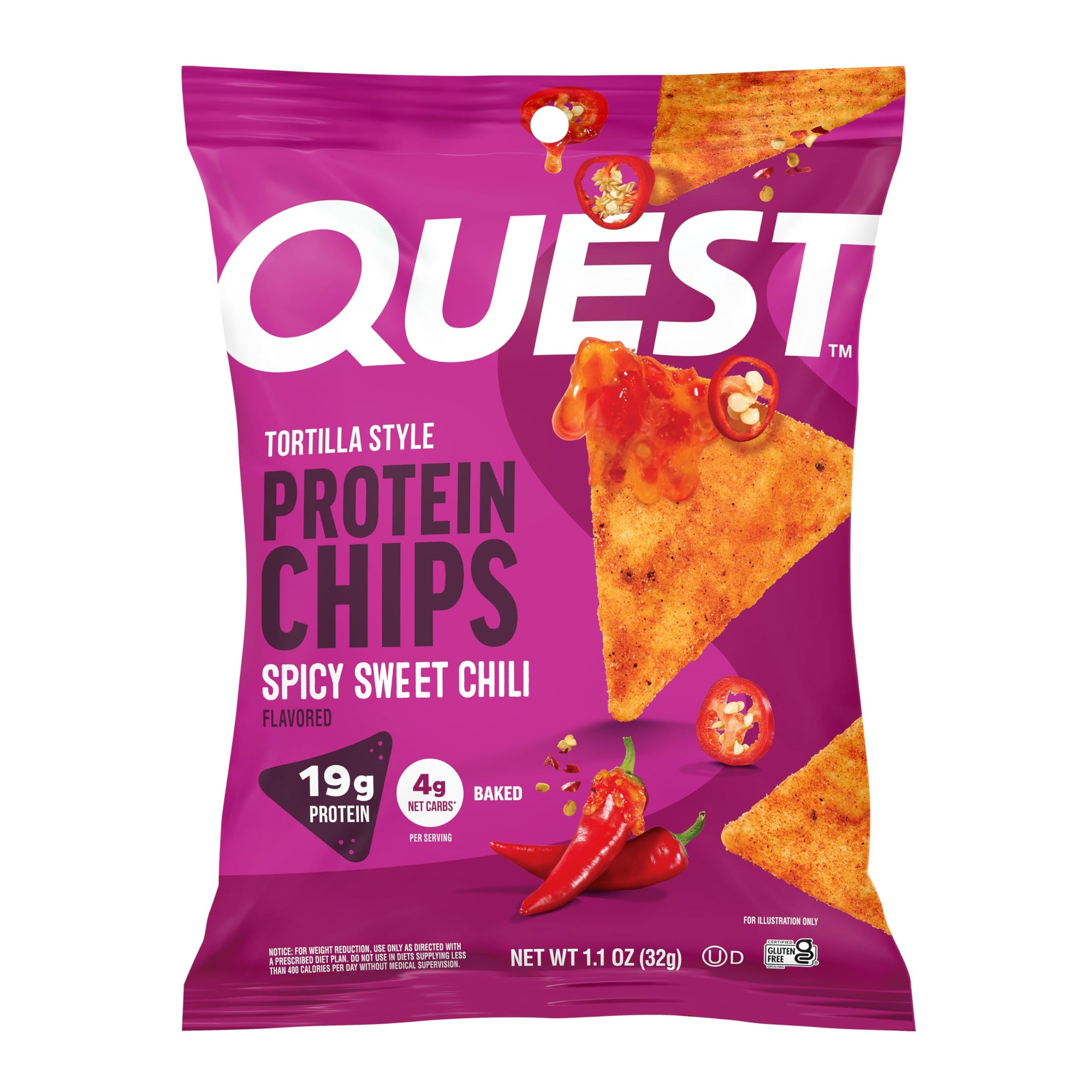 Quest Nutrition Loaded Taco Tortilla Style Protein Chips