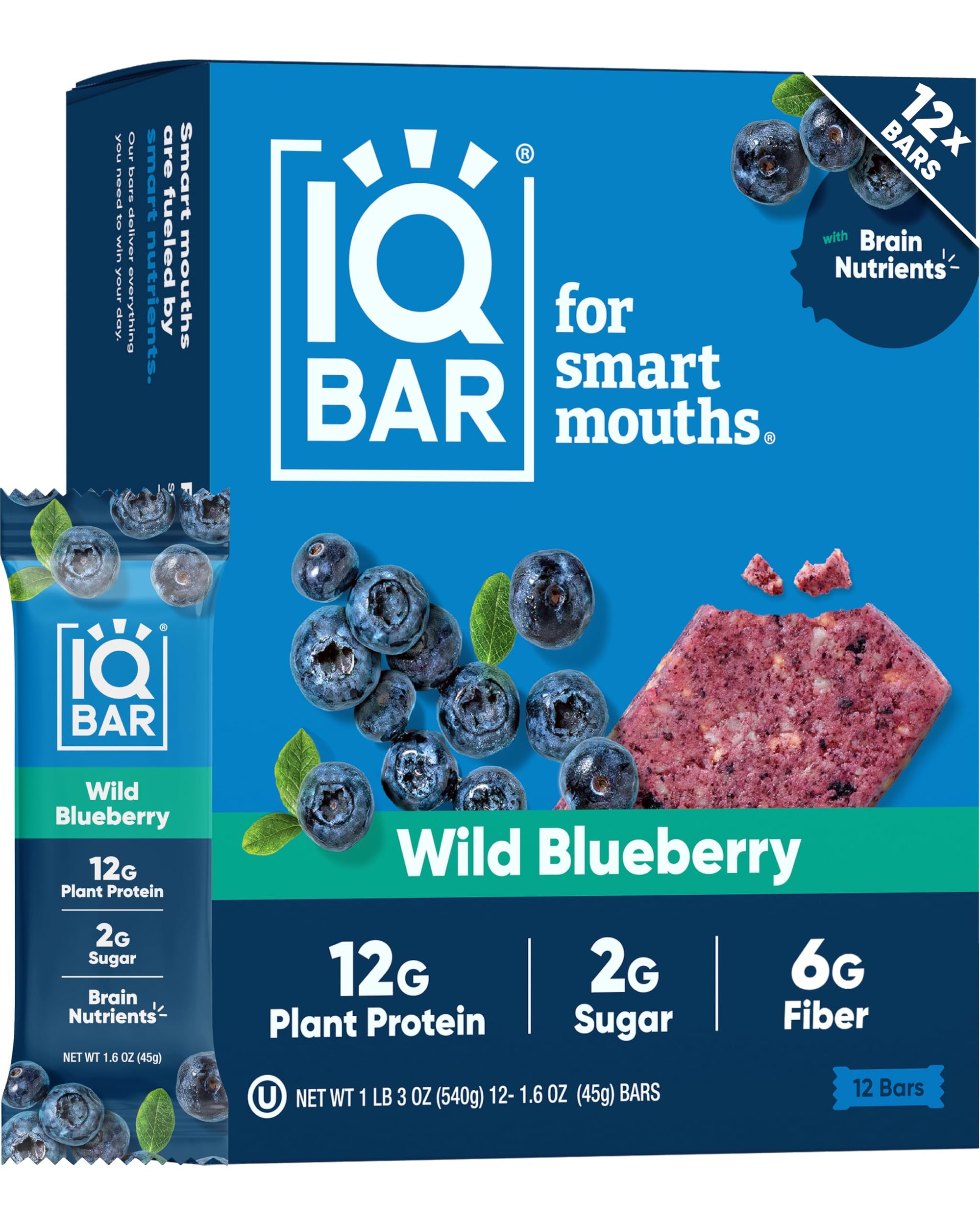 Plant Protein Bars for Focus & Energy
